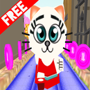 APK kitty run : talking cat games