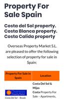 Costa Del Sol Property capture d'écran 3