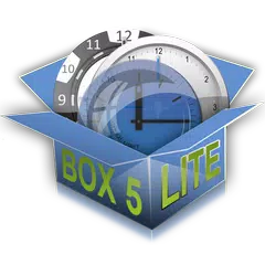 Transparent clock. widget LITE APK download
