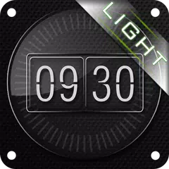 Glass clock. widget. LIGHT. APK download