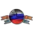 Флаг России - Аналоговые часы APK