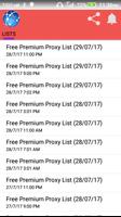 Proxys list ảnh chụp màn hình 1