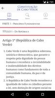 Constituição de Cabo Verde 截图 2