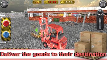 Forklift Loader Simulator پوسٹر