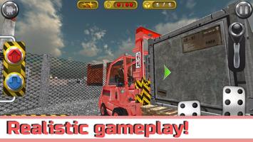 Forklift Loader Simulator اسکرین شاٹ 1