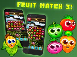 Fruit Splash Match 3: 3 In a Row 포스터