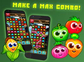 Fruit Splash Match 3: 3 In a Row syot layar 2