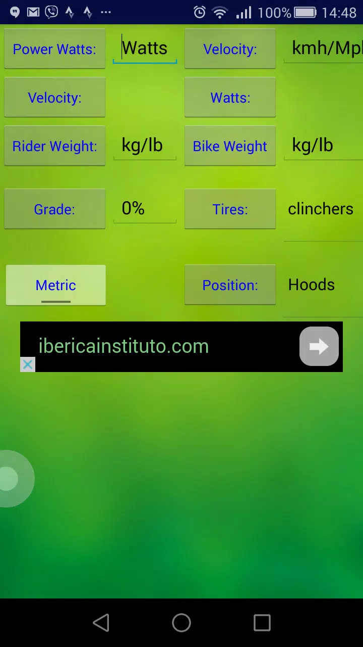 Cycling Speed Watt Calculator APK for Android Download