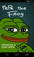 Pepe the Frog, stickers 4 chat Poster