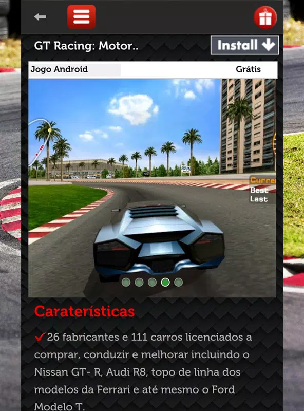 Download do APK de jogo de carro de corrida para Android