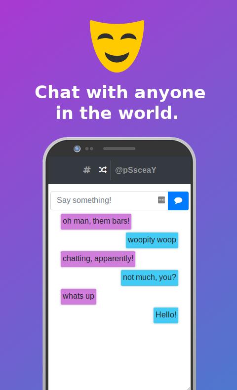 ANON CHAT - Anonymous Chat Rooms capture d'écran 2.