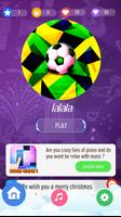 Poster Piano Tiles New Brazil Songs - Black White Tiles