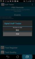 VoIP Tester Free capture d'écran 1