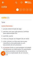 Dicionário Língua Portuguesa captura de pantalla 3