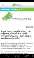 RCC Rede Comum de Conhecimento الملصق