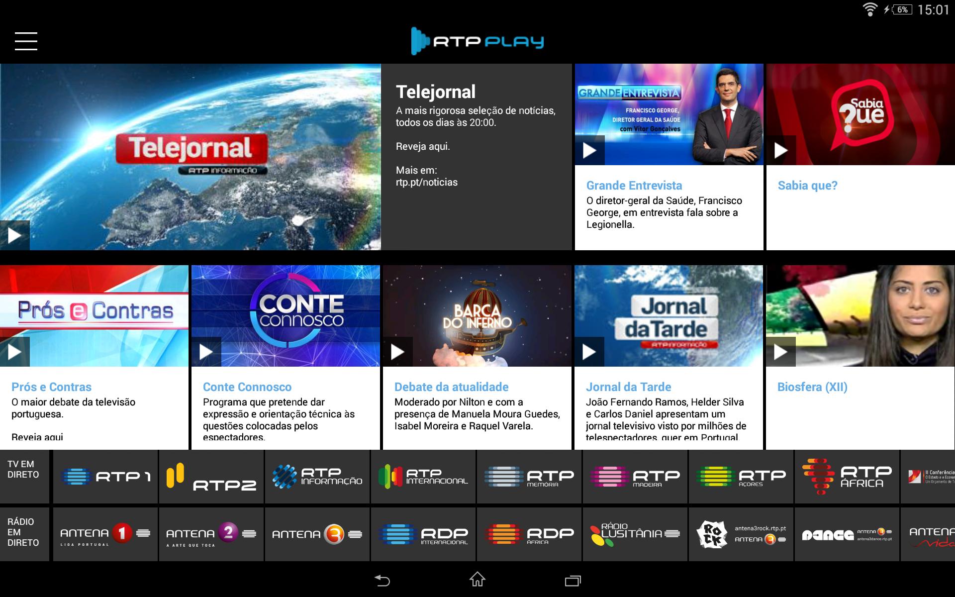 Rtp - Rtp Radio E Televisao De Portugal : Os vídeos e áudios dos seus