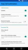 Easy Call Confirmation screenshot 1