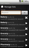 Smart ShopList screenshot 3