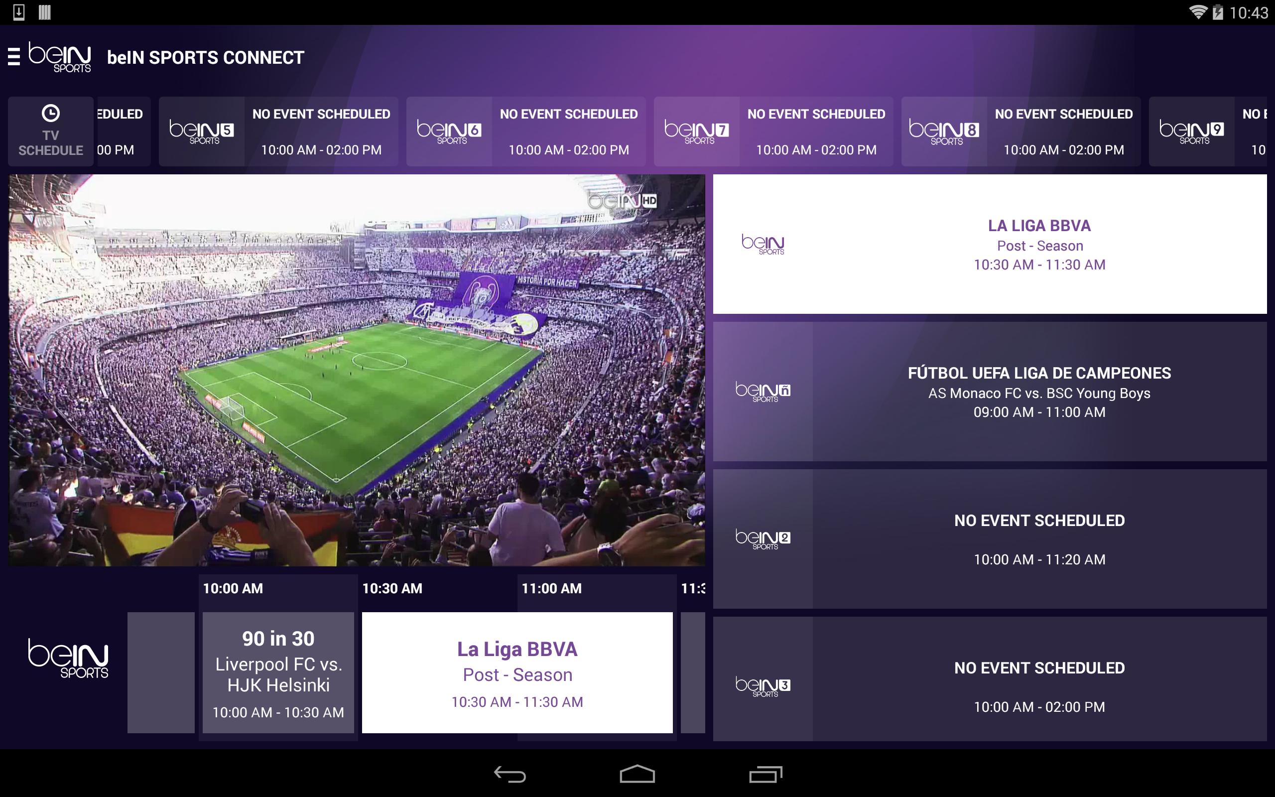 Bein sports live sport streaming