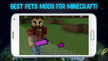 Pets mods for Minecraft Affiche