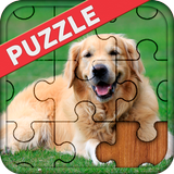 Cute Puzzles de chien icône