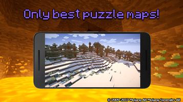 Puzzle maps for Minecraft PE poster