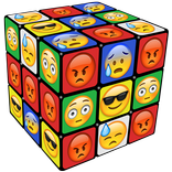 Cube game for emoji