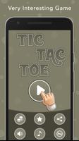 Tic Tac Toe Emoticon ポスター