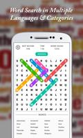 Word Search - Free Puzzle Game Affiche