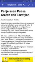 Niat Puasa Tarwiyah Dan Arafah capture d'écran 1