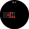 Binary Digital Watch - Red