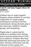Puppet Making and Sock Puppets اسکرین شاٹ 3