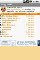Puppy Picker - Dog Breed Quiz imagem de tela 1