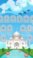 Pure Taj Mahal Keyboard Theme poster