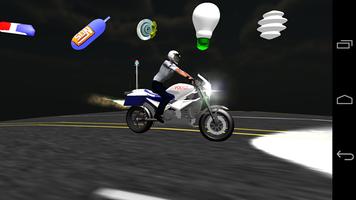Toddler Police Bike Kids Toy Plakat