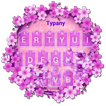 Purple Orchid Typany Keyboard Theme