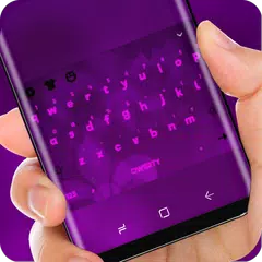 Purple Classic Keyboard Theme APK Herunterladen
