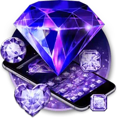 Purple Diamond Wallpaper