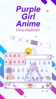 Purple Girl Anime syot layar 1