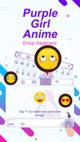 Purple Girl Anime syot layar 3