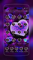 purple heart cute neon ảnh chụp màn hình 1