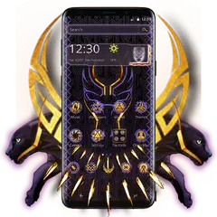 Purple Panther Theme APK download