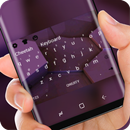 Purple Keyboard for Huawei APK