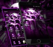 Skull Gothic Theme syot layar 2