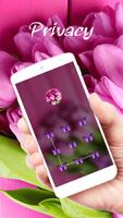 Purple Tulip Bloom Aroma Theme screenshot 1