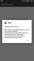 Indian Rail PNR status screenshot 1