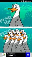 Push my duck poster