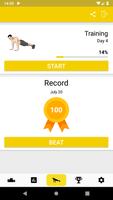 Push Up  -  21 Day Challenge الملصق