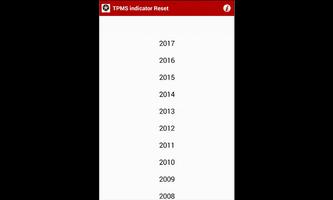 TPMS  indicator Reset captura de pantalla 1