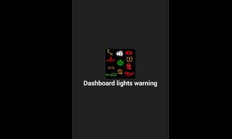 Dashboard lights warning Poster